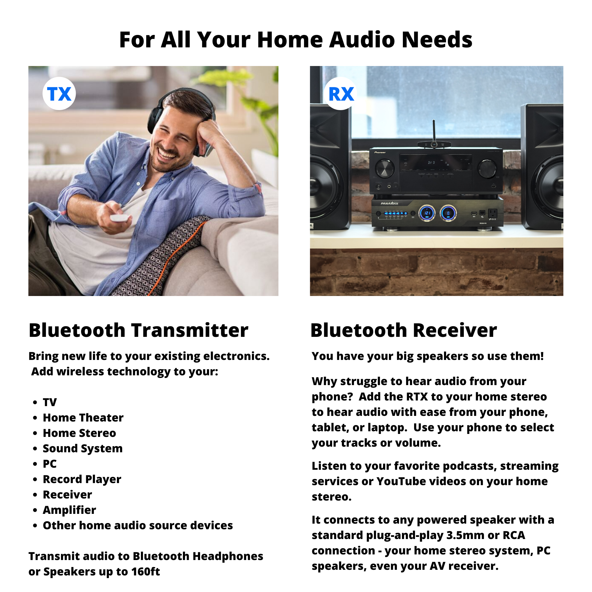 Tv sound bluetooth transmitter hotsell
